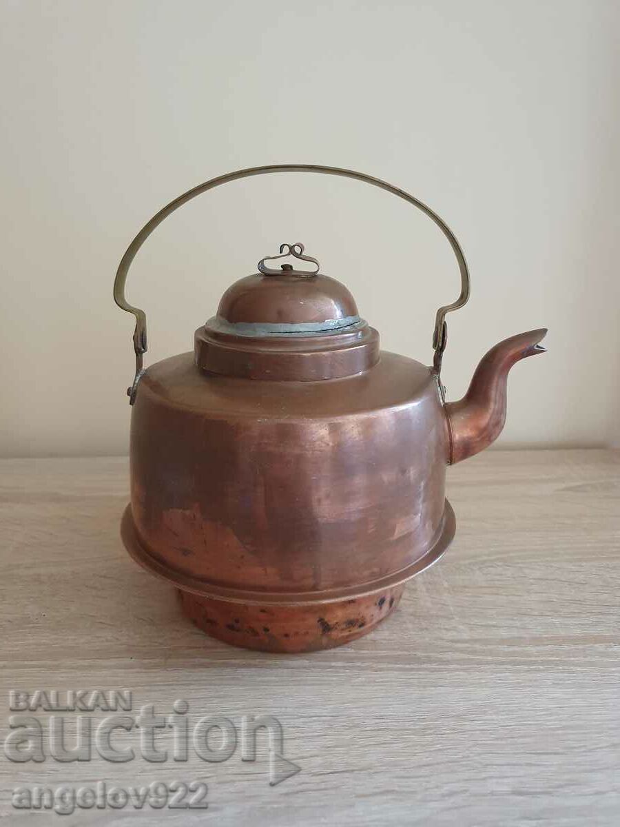 Old copper kettle 2.5 liters!!!