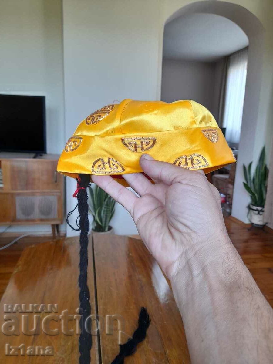 Auction Old ethnic hat Auction Old ethnic hat
