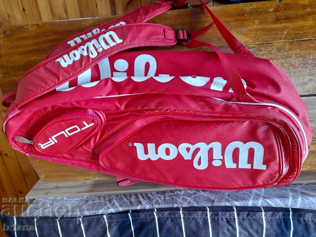Geantă de tenis veche Wilson cu preț 130.00 BGN | € 66.47