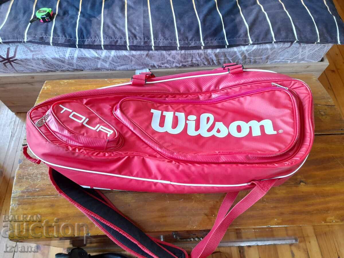 Old Wilson tennis bag
