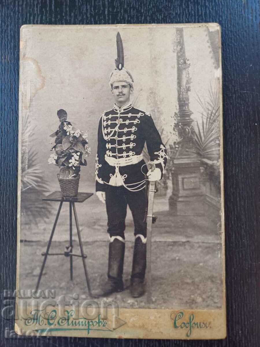 Old photo of Guardsman hardboard 16.5cm/10.5cm.