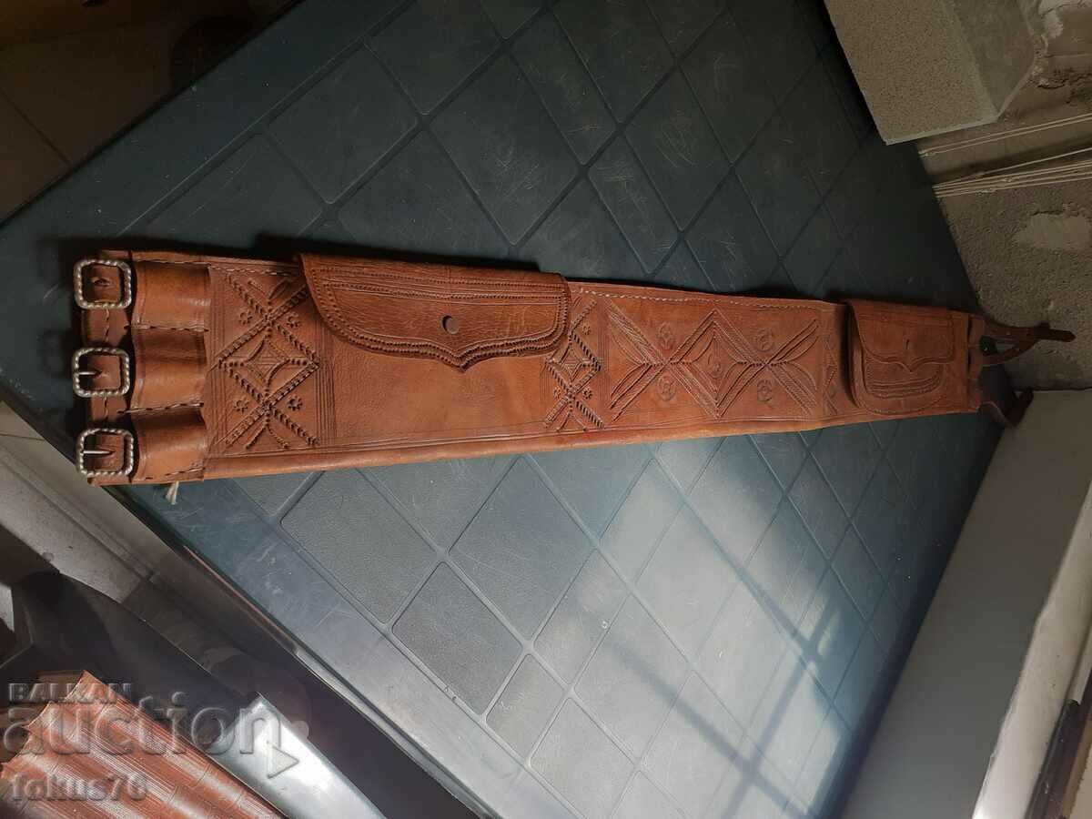 Δημοπρασία Μοναδική φαρδιά δερμάτινη ζώνη hajdushki με palaski - silyach Δημοπρασία Μοναδική φαρδιά δερμάτινη ζώνη hajdushki με palaski - silyach