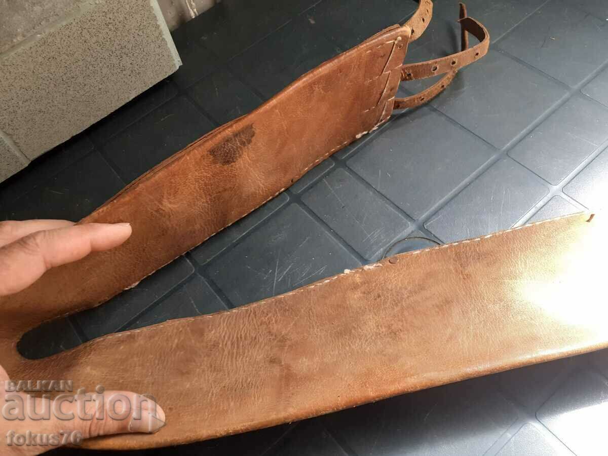 Παράδοση Μοναδική φαρδιά δερμάτινη ζώνη hajdushki με palaski - silyach Παράδοση Μοναδική φαρδιά δερμάτινη ζώνη hajdushki με palaski - silyach