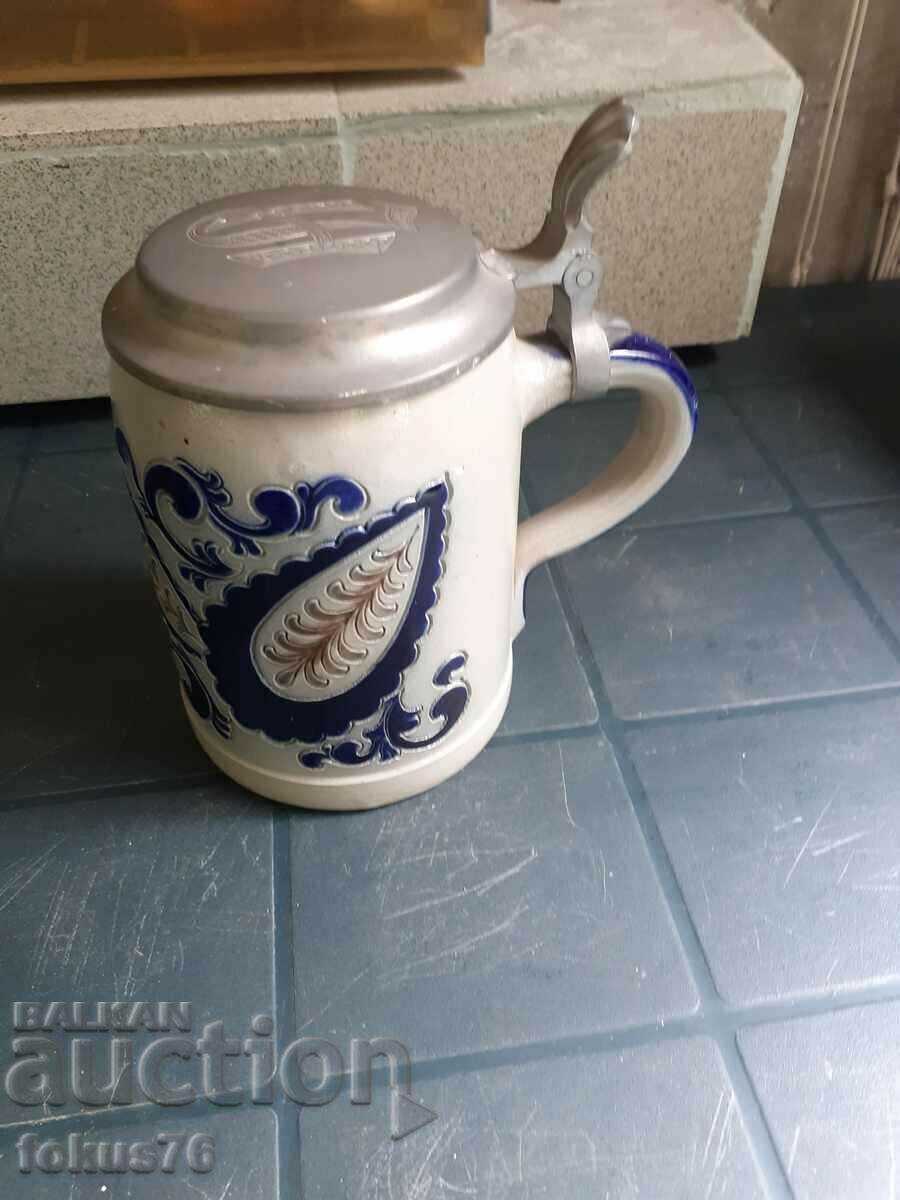 Auction German Goebel beer mug Auction German Goebel beer mug