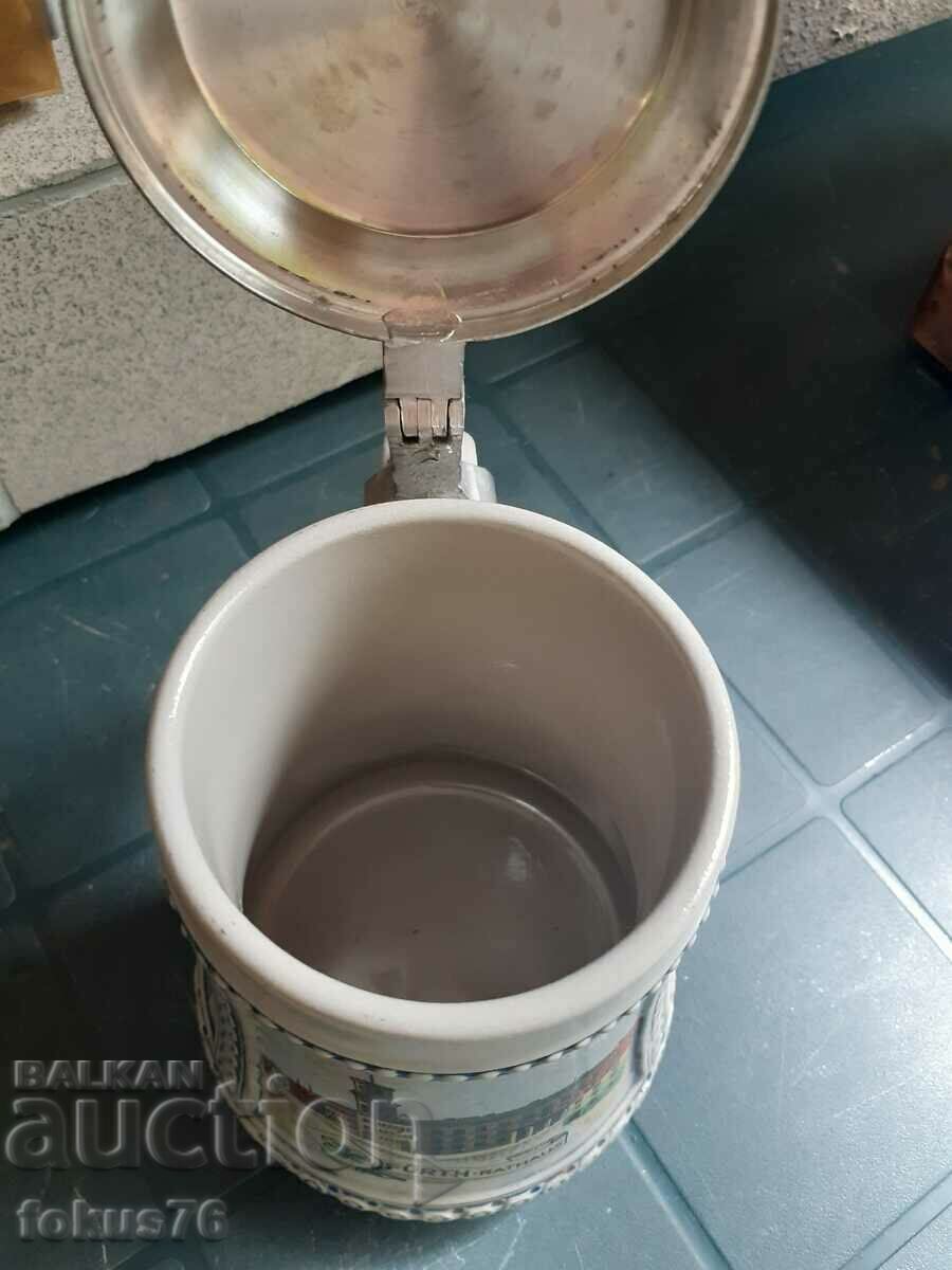 German Gerzit beer mug - 5