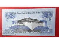 Banknote-Bhutan-1 Ngultrum 2013