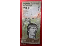 Bancnota-Venezuela-2000 bolivar 2016