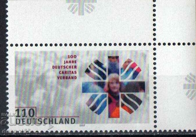 1997. Германия. 100 г. на немската Каритас. 1-во издание.