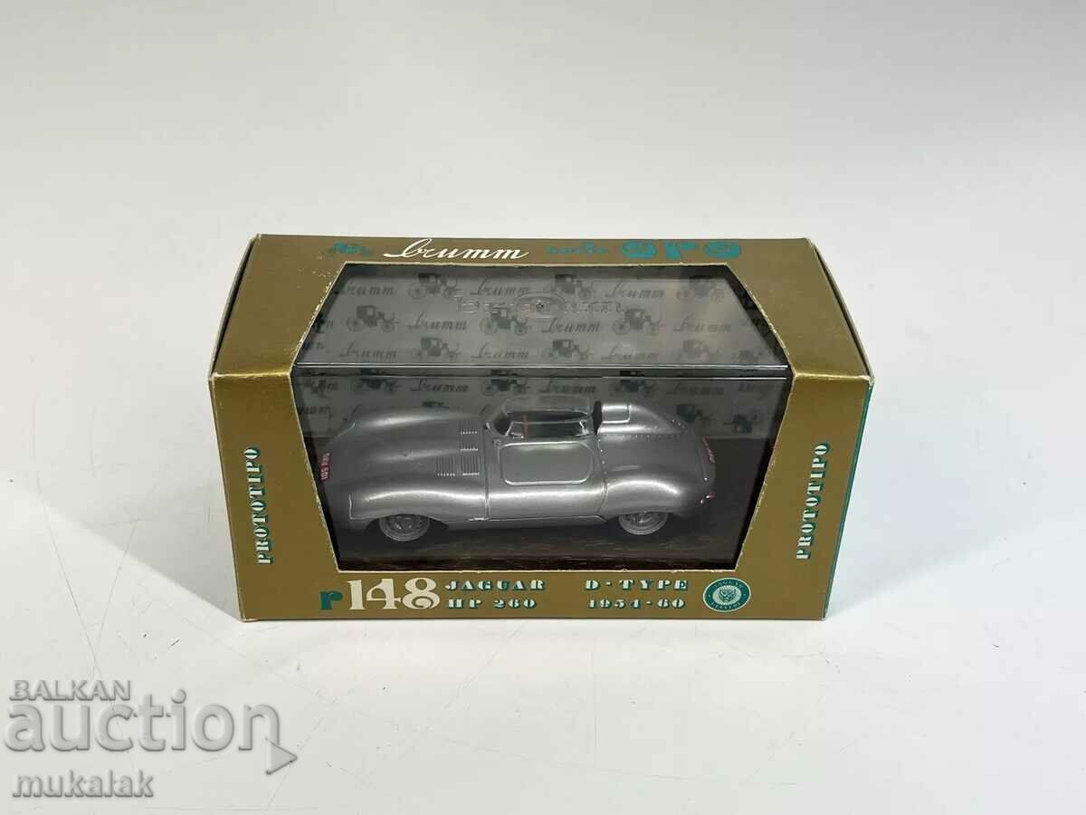 1/43 BRUMM JAGUAR D TYPE CAR MODEL