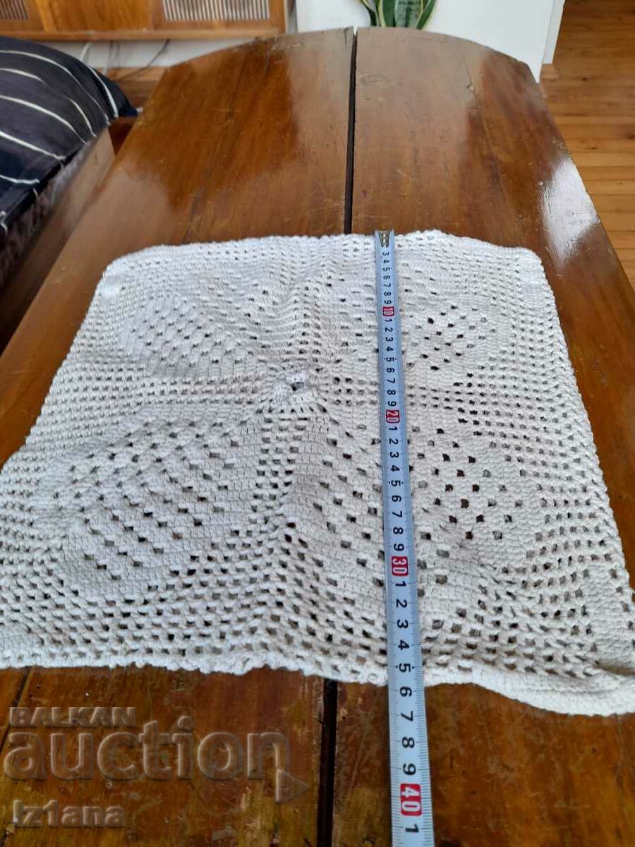 Licitație Fetă de pernă veche tricotată Licitație Fetă de pernă veche tricotată