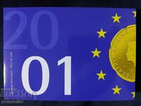 Ολλανδία 2001 - Ολοκληρωμένο σετ 6 νομισμάτων