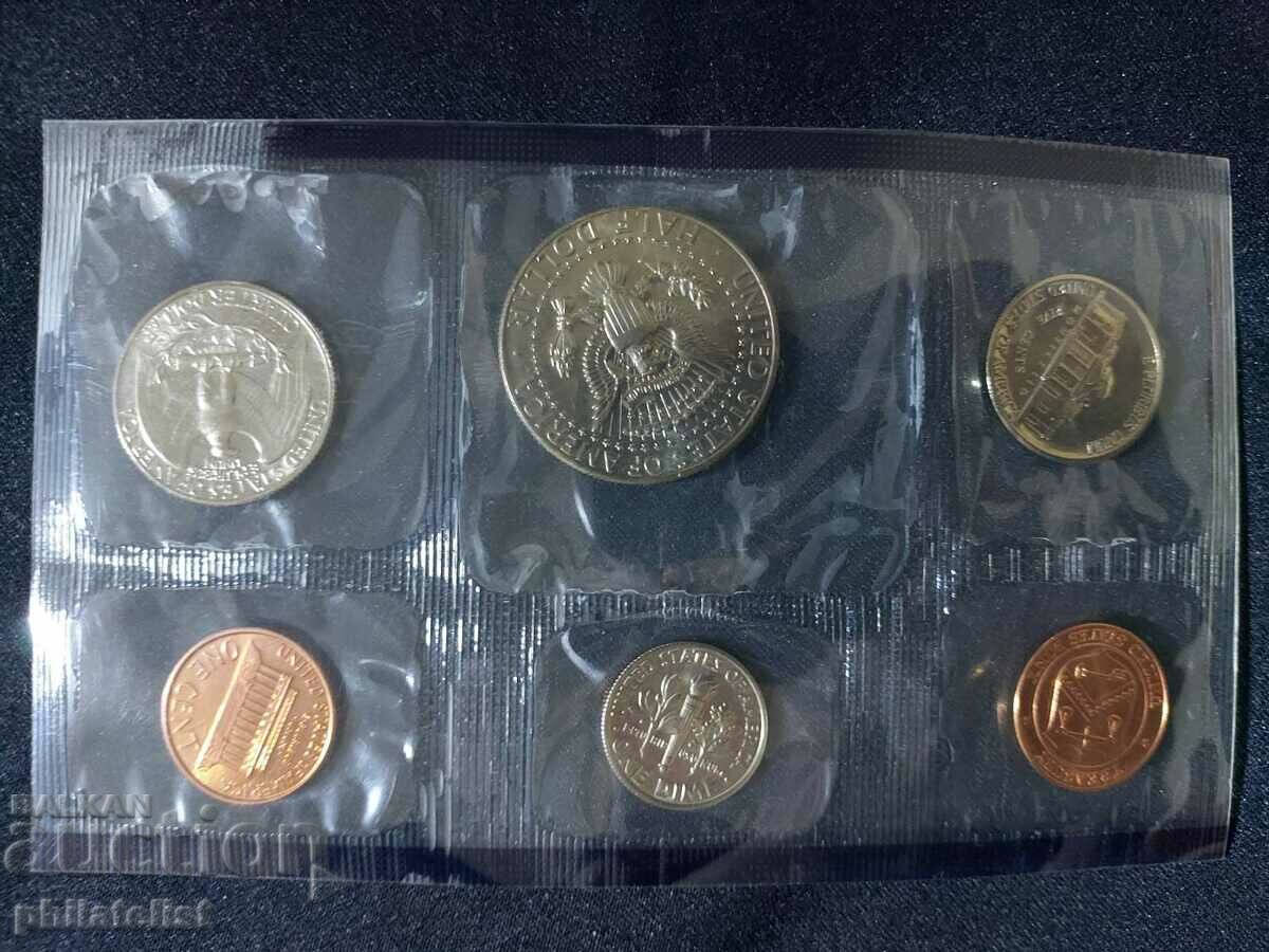 Complete Set - USA of 6 Coins - 1987 P Philadelphia with price 22.00 BGN | € 11.25 Complete Set - USA of 6 Coins - 1987 P Philadelphia with price 22.00 BGN | € 11.25
