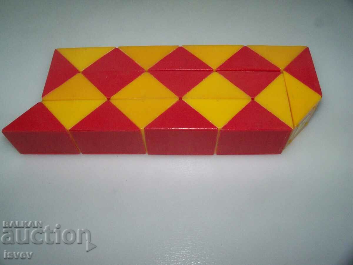 A large Rubik's snake from the Soca era with price 15.00 BGN | € 7.67 A large Rubik's snake from the Soca era with price 15.00 BGN | € 7.67