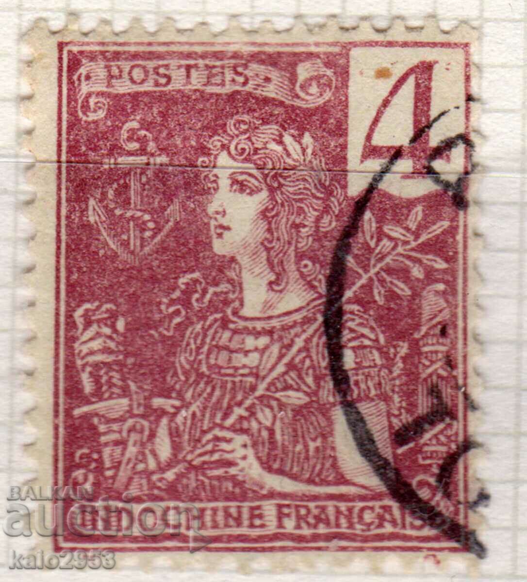 Френски Индо Китай-1904-Колониална  Алегория-Редовна.,клеймо