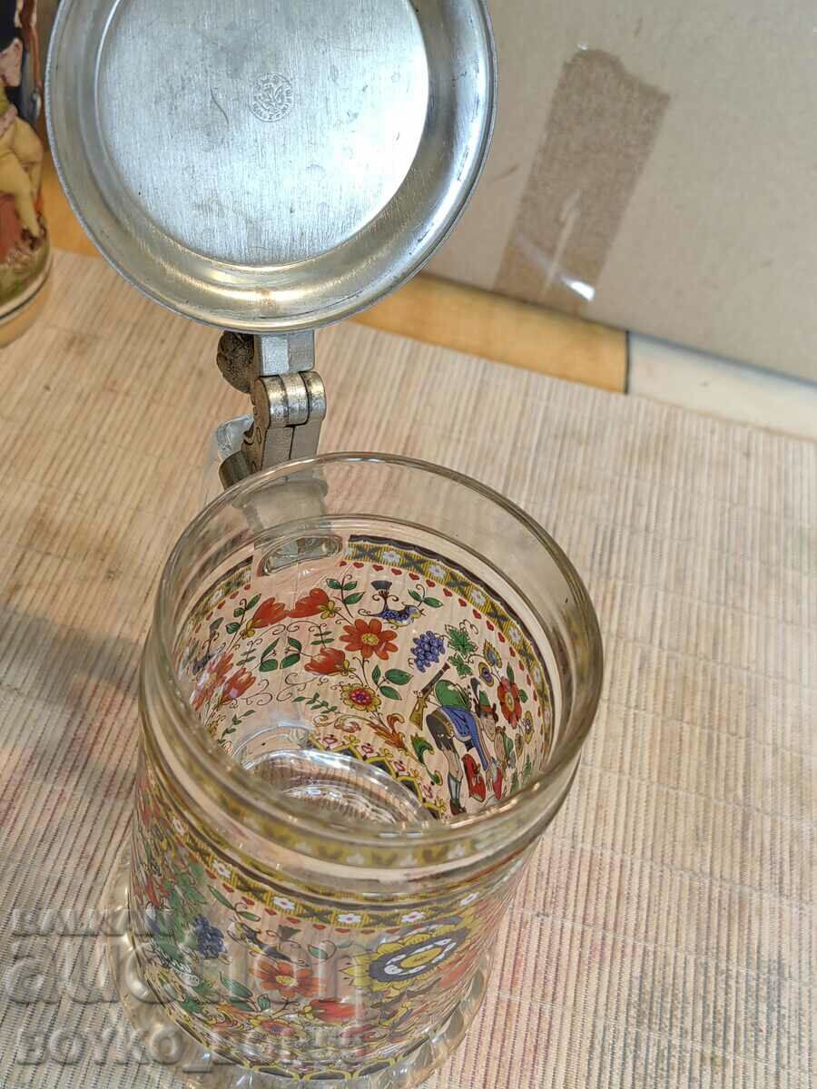 Delivery of Original Old Glass Beer Mug BMF Delivery of Original Old Glass Beer Mug BMF