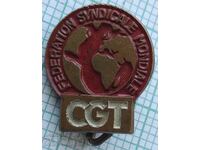 16200 Badge - CGT World Federation of Trade Unions