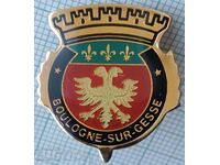 16201 Badge - coat of arms of Boulogne sur gesse - France