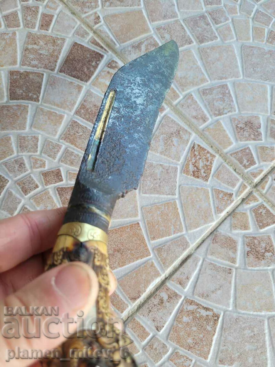 Нож, кама, кинжал, цейлонска пиа-каета - 5