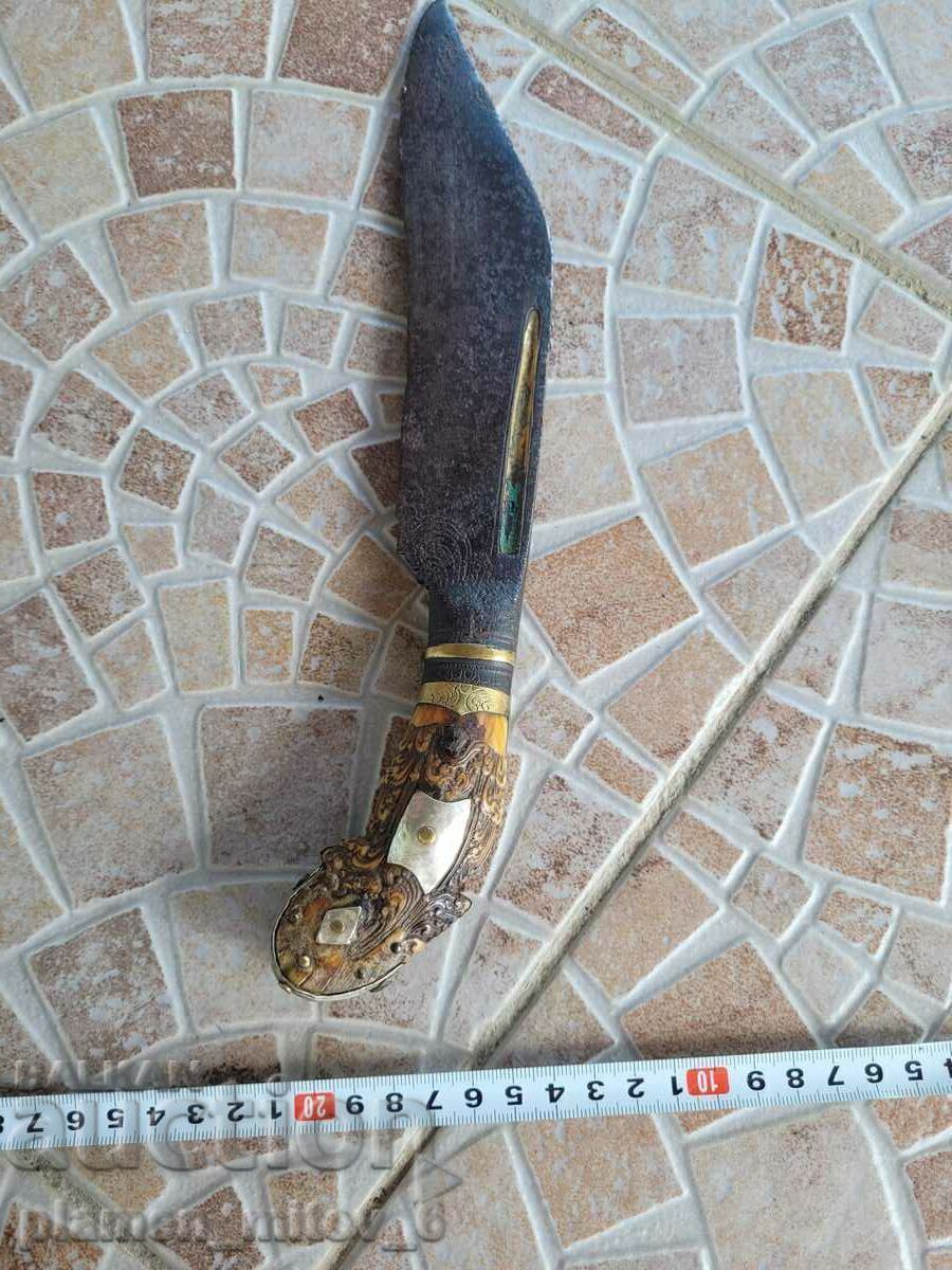 Нож, кама, кинжал, цейлонска пиа-каета - 6
