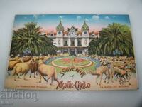 Veche carte poștală amuzantă Monte Carlo