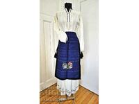 Authentic northern folk costume. Pischimal, shirt and apron