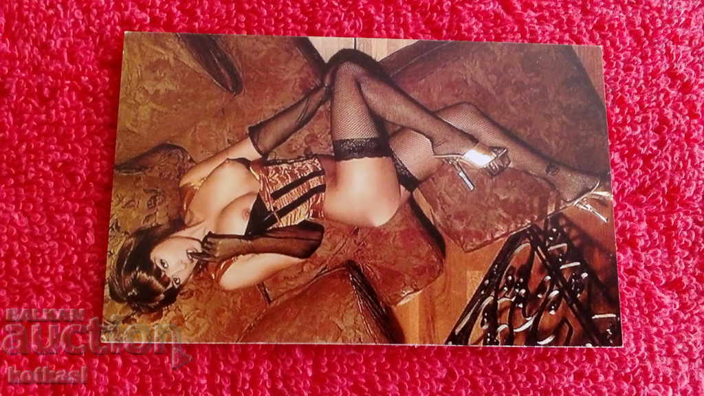 Old erotic calendar from 2000.