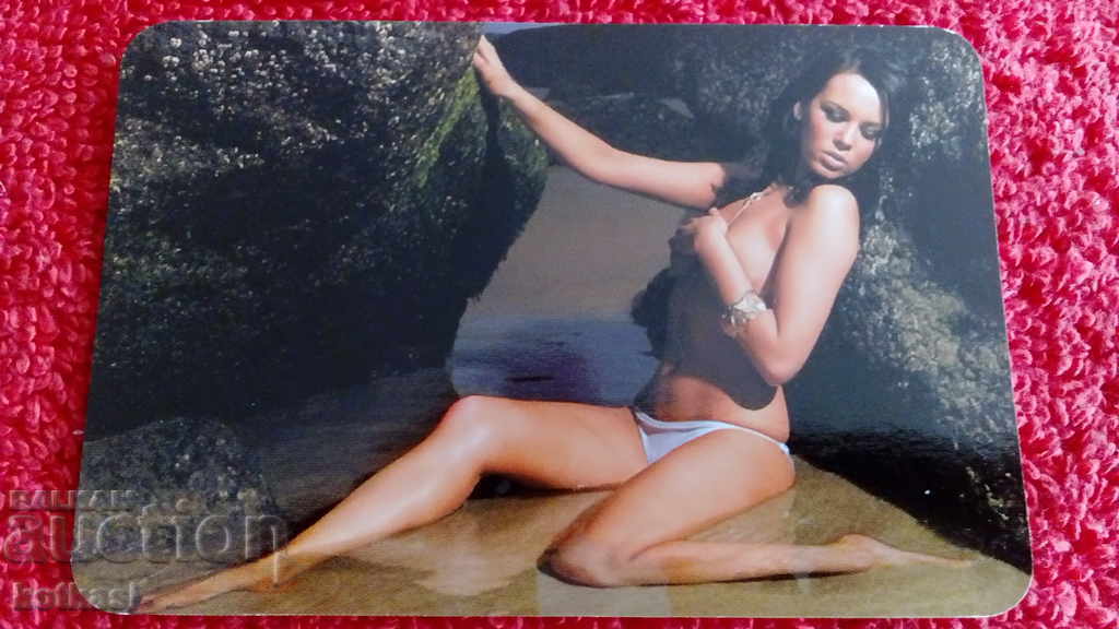 Старо еротично календарче от 2009 г. с цена 3.50 лв. | € 1.79 Старо еротично календарче от 2009 г. с цена 3.50 лв. | € 1.79