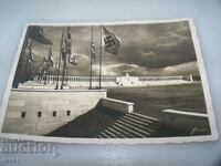 Стара пощенска картичка стадиона на нацистите Нюрнберг 1938
