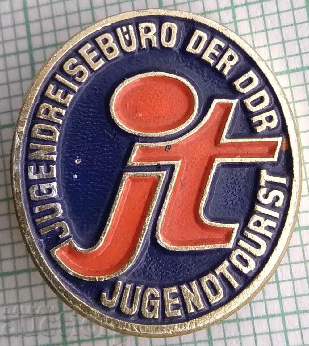 16206 Badge - Mladezh Tourist Agency of the GDR