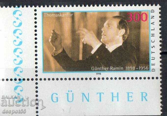 1998. Germany. 100 years since the birth of Gunter Ramin.