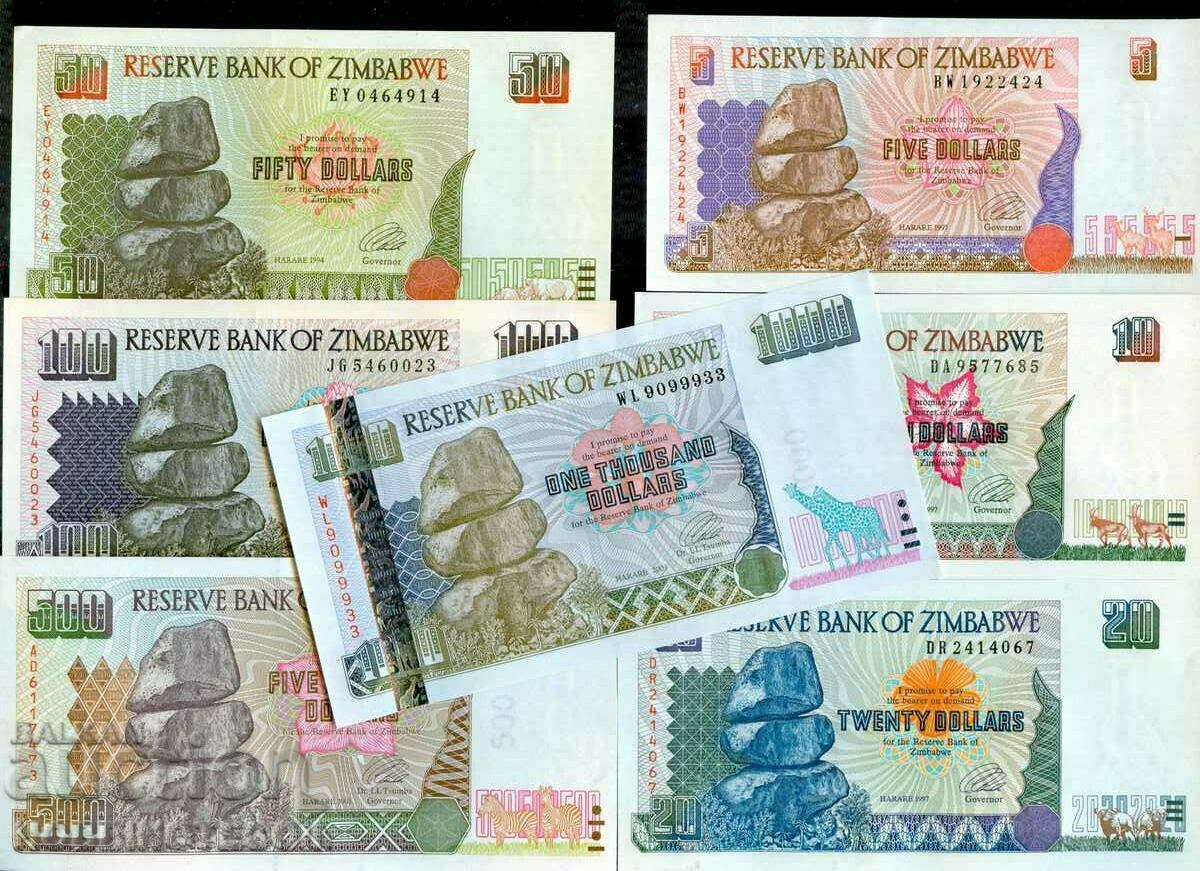 ΖΙΜΠΑΜΠΟΥΕ ΖΙΜΠΑΜΠΟΥΕ ΣΕΤ 5 10 20 50 100 500 1000 τεύχος ΝΕΟ UNC ΖΙΜΠΑΜΠΟΥΕ ΖΙΜΠΑΜΠΟΥΕ ΣΕΤ 5 10 20 50 100 500 1000 τεύχος ΝΕΟ UNC