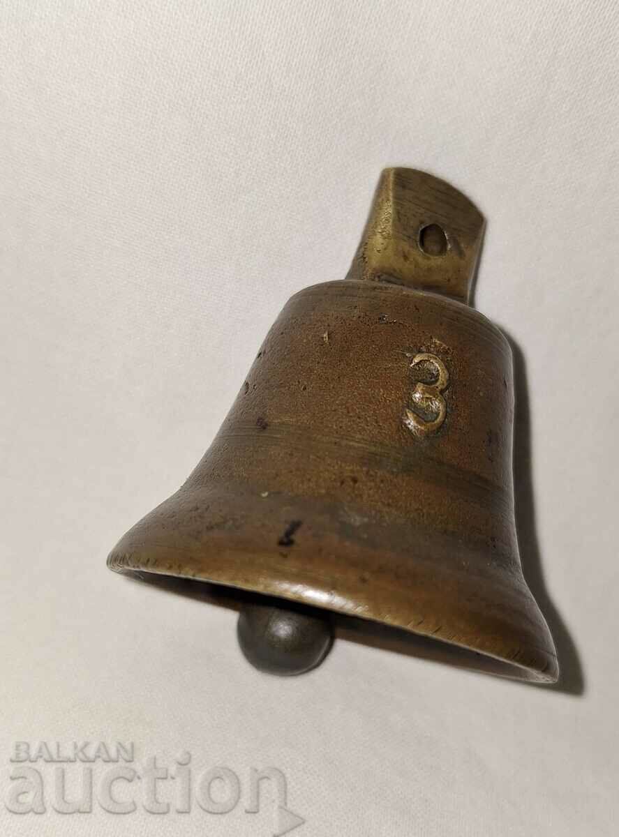 Clopoțel vechi de bronz mic