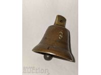 Стара малка бронзова камбана звънче