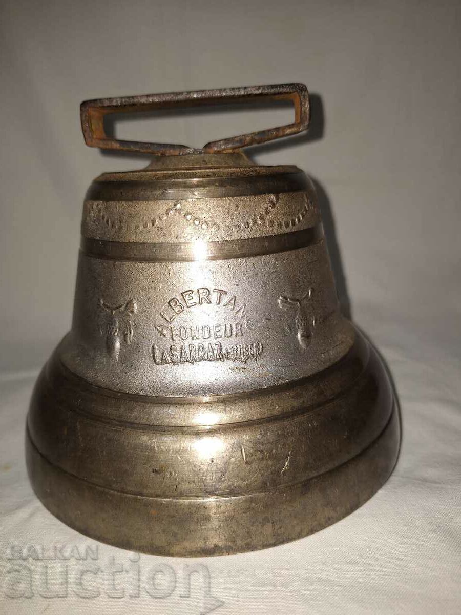 Old large bronze bell