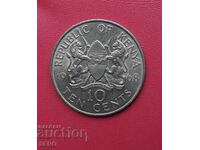Kenya-10 cents 1968-reserved
