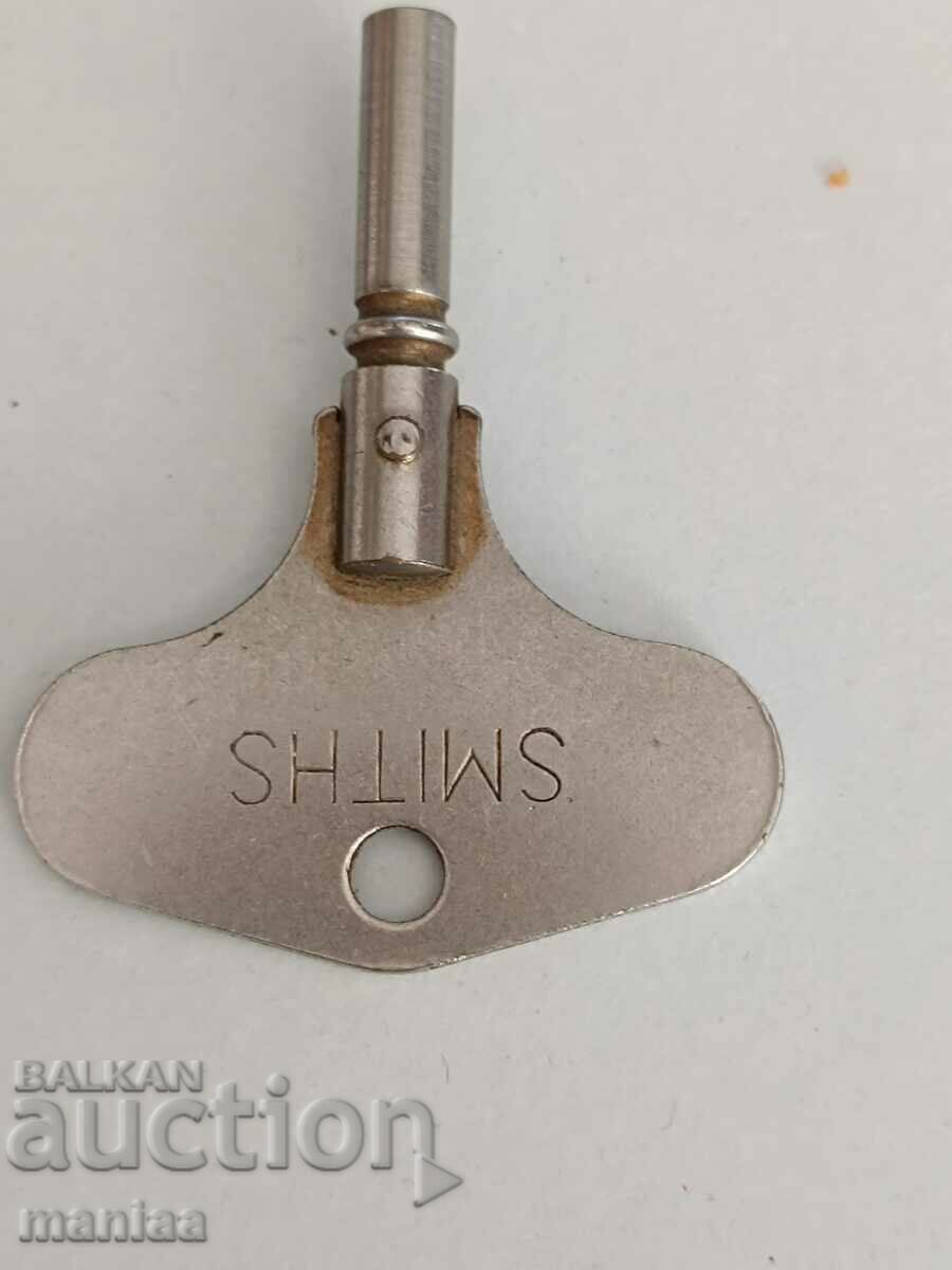 Old English Smits Enfield Mechanical Mantel Clock - 5 Old English Smits Enfield Mechanical Mantel Clock - 5