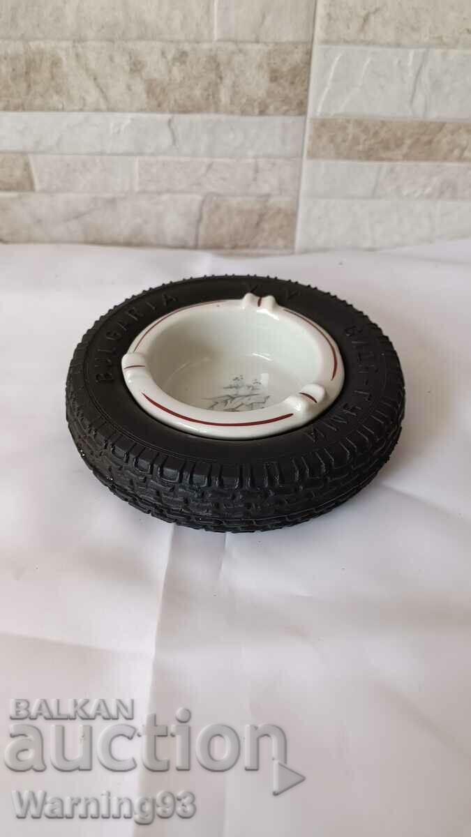 Old porcelain ashtray - VIDA GUMI - Kosta Yordanov - Vidin with price 70.00 BGN | € 35.79 Old porcelain ashtray - VIDA GUMI - Kosta Yordanov - Vidin with price 70.00 BGN | € 35.79