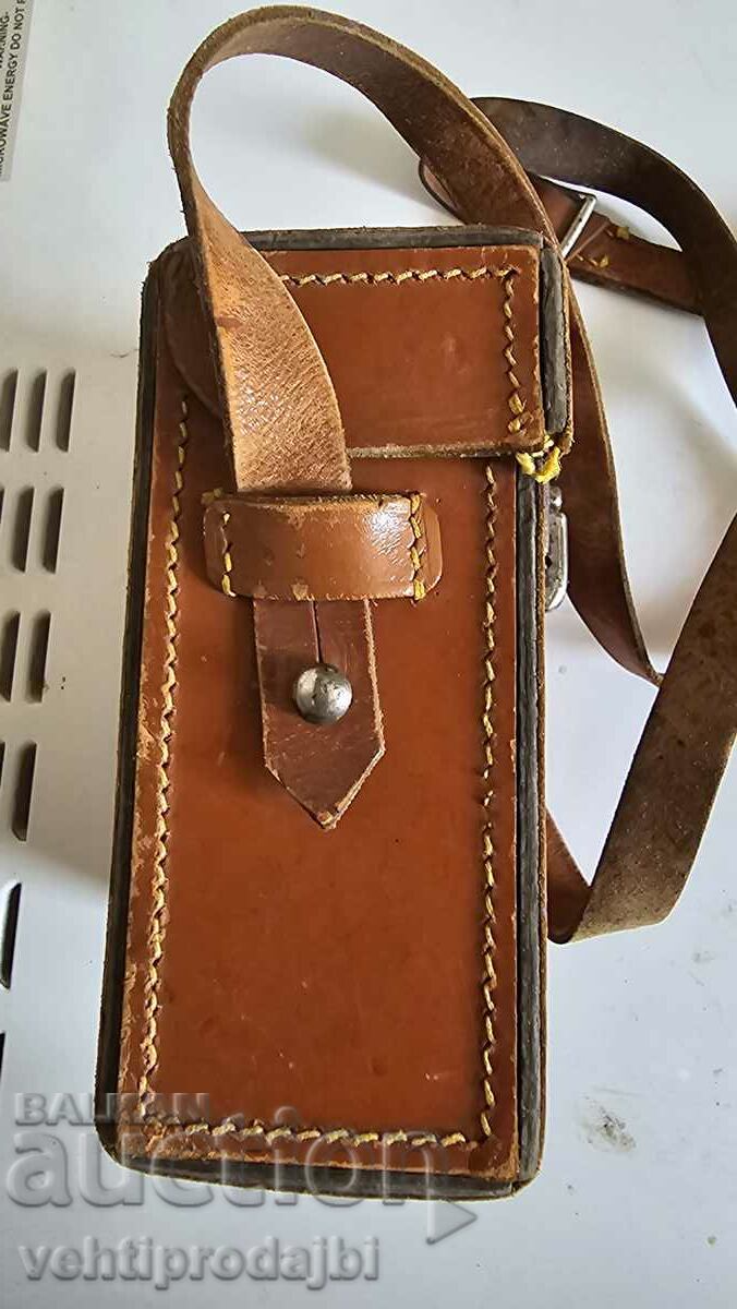 Geanta militara din piele - 5