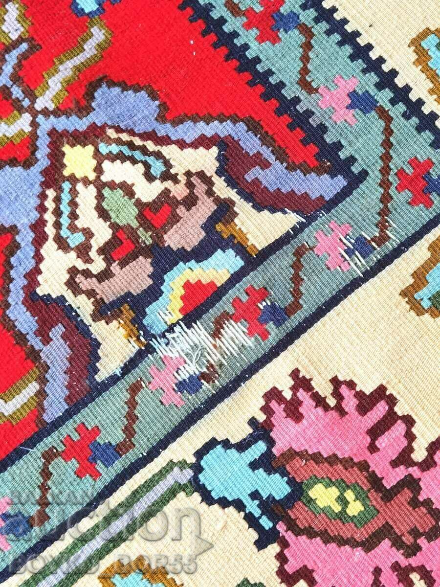 Original Old Chiprovski Kotlenski Kilim Dimensions 4.5 sq. - 6 Original Old Chiprovski Kotlenski Kilim Dimensions 4.5 sq. - 6