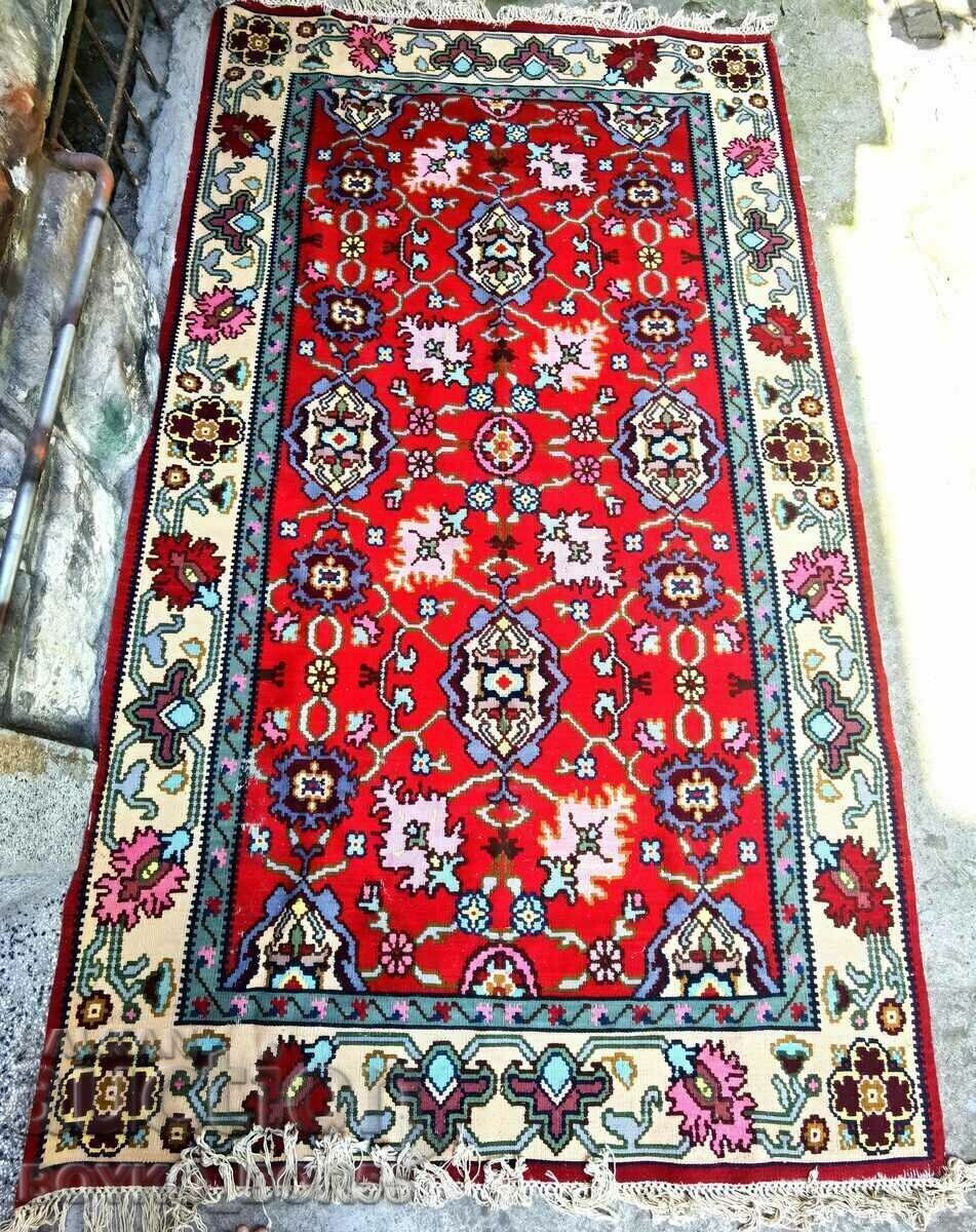 Original Old Chiprovski Kotlenski Kilim Dimensions 4.5 sq. Original Old Chiprovski Kotlenski Kilim Dimensions 4.5 sq.