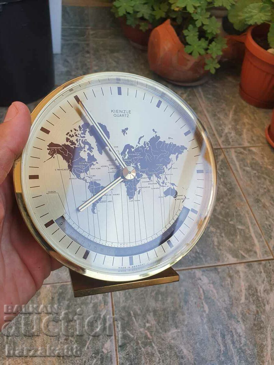 Επιτραπέζιο ρολόι Kienzle Quartz World Time ΣΠΑΝΙΟ!