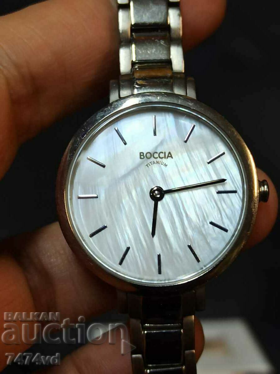 Stylish women's watch - BOCCIA TITANIUM 3268-01 with price 70.00 BGN | € 35.79 Stylish women's watch - BOCCIA TITANIUM 3268-01 with price 70.00 BGN | € 35.79