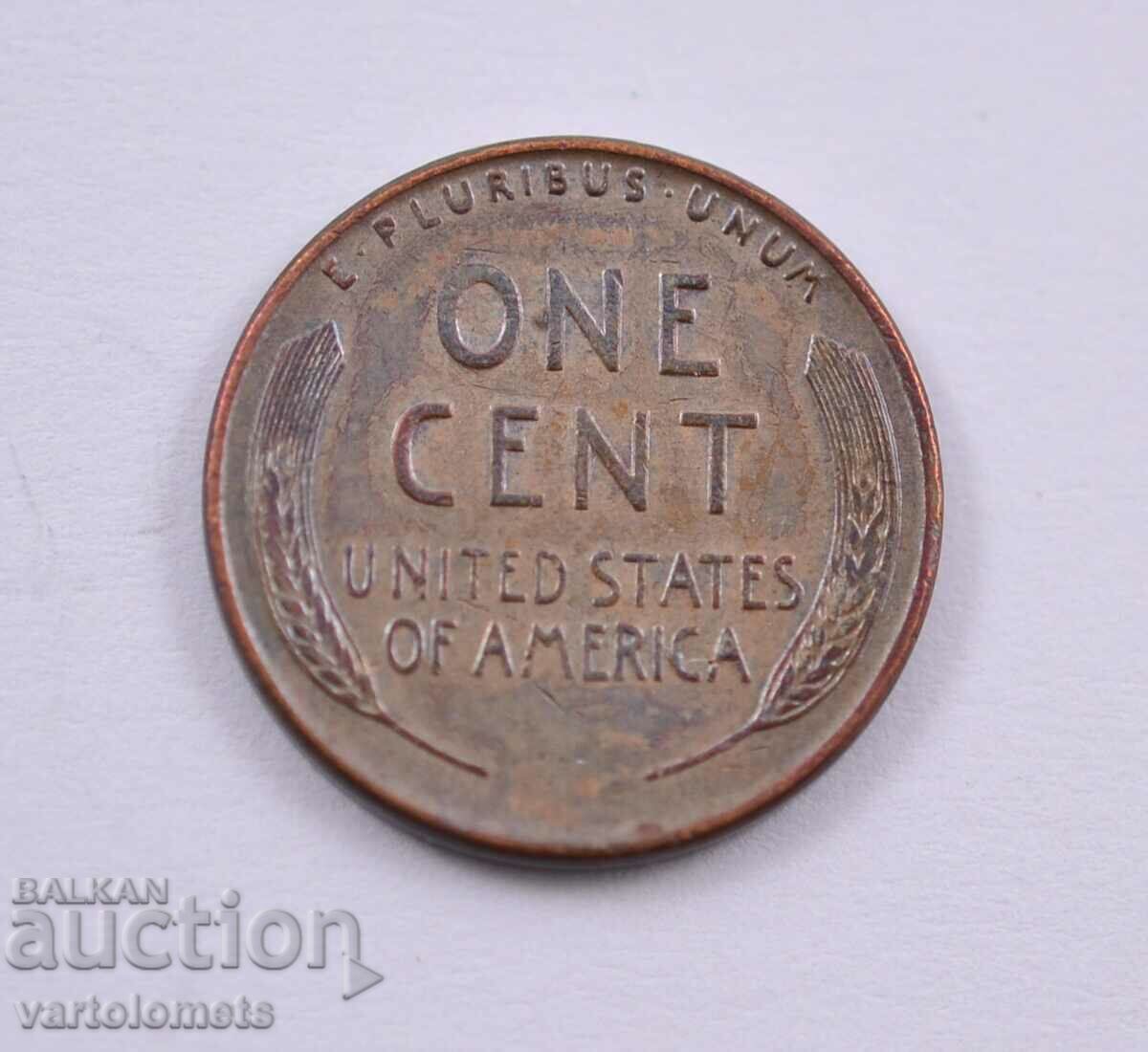 1 cent 1957 - SUA Lincoln