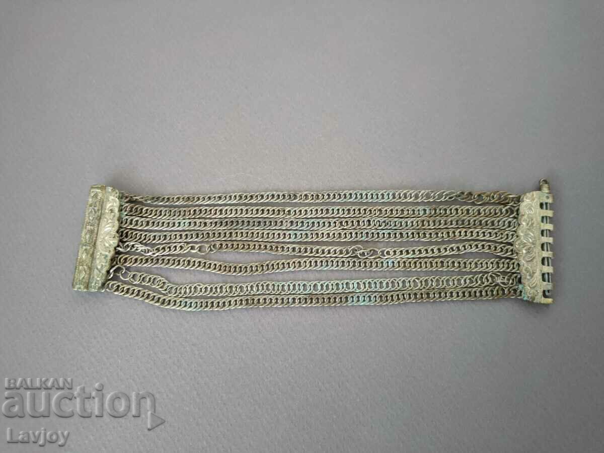 6.Renaissance silver chain bracelet