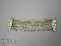 6.Renaissance silver chain bracelet