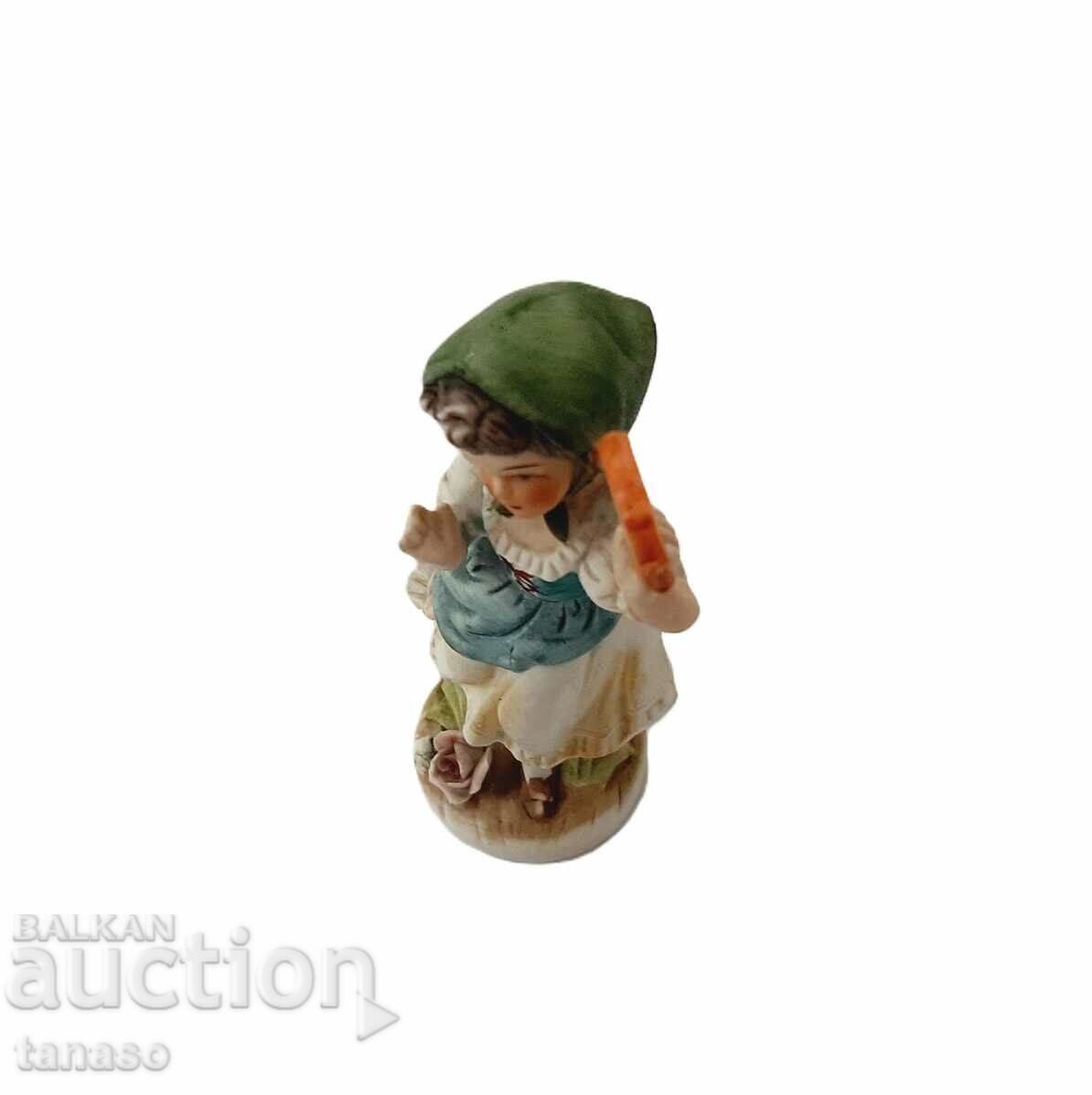 Старинна порцеланова фигурка на танцуващо момиче(4.2) - 6 Старинна порцеланова фигурка на танцуващо момиче(4.2) - 6