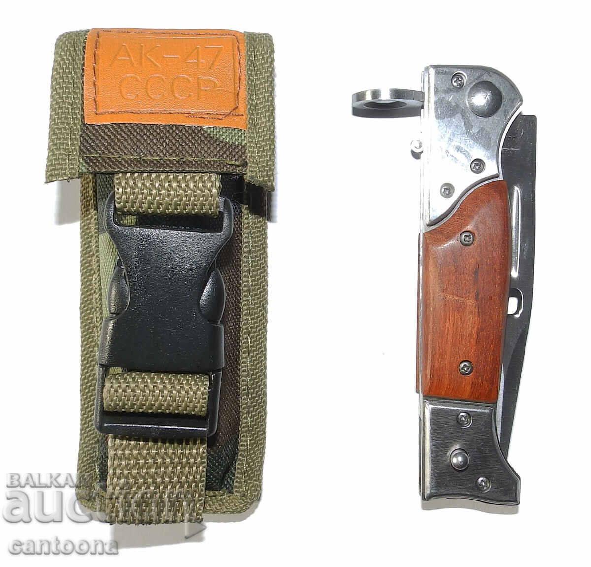 Army Folding Knife AK-47 USSR - 100/220 - 5 Army Folding Knife AK-47 USSR - 100/220 - 5