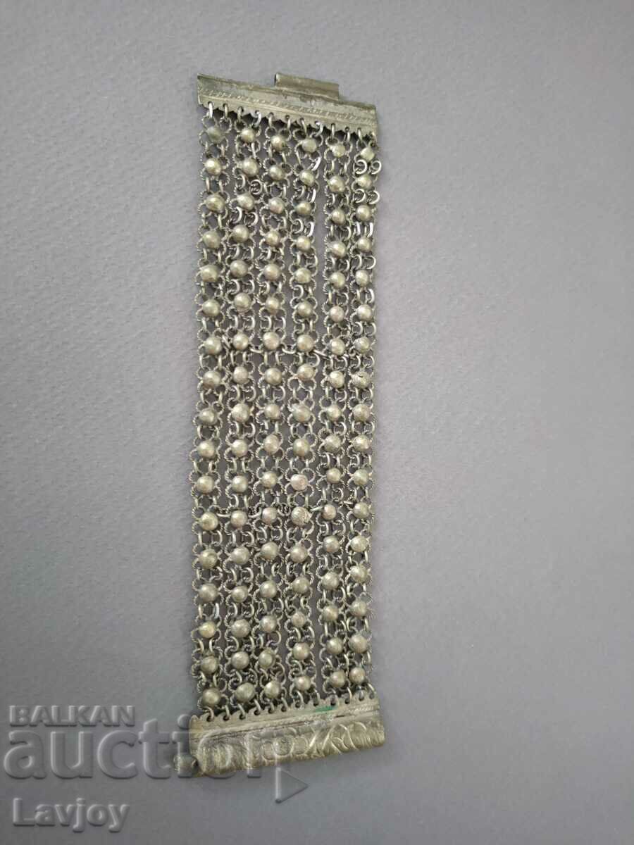 8. Renaissance silver bracelet with chains