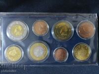 Δοκιμαστικό σετ ευρώ - Σουηδία 2003, 8 νομίσματα