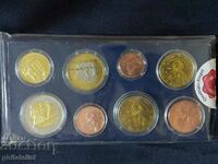 Δοκιμαστικό σετ ευρώ - Μάλτα 2004, 8 νομίσματα UNC